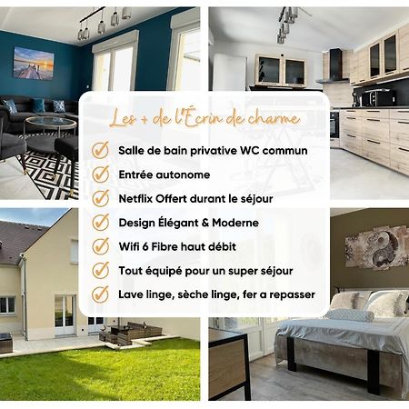 Chambre Serenite Dans Maison Au Calme Compiègne Exterior foto